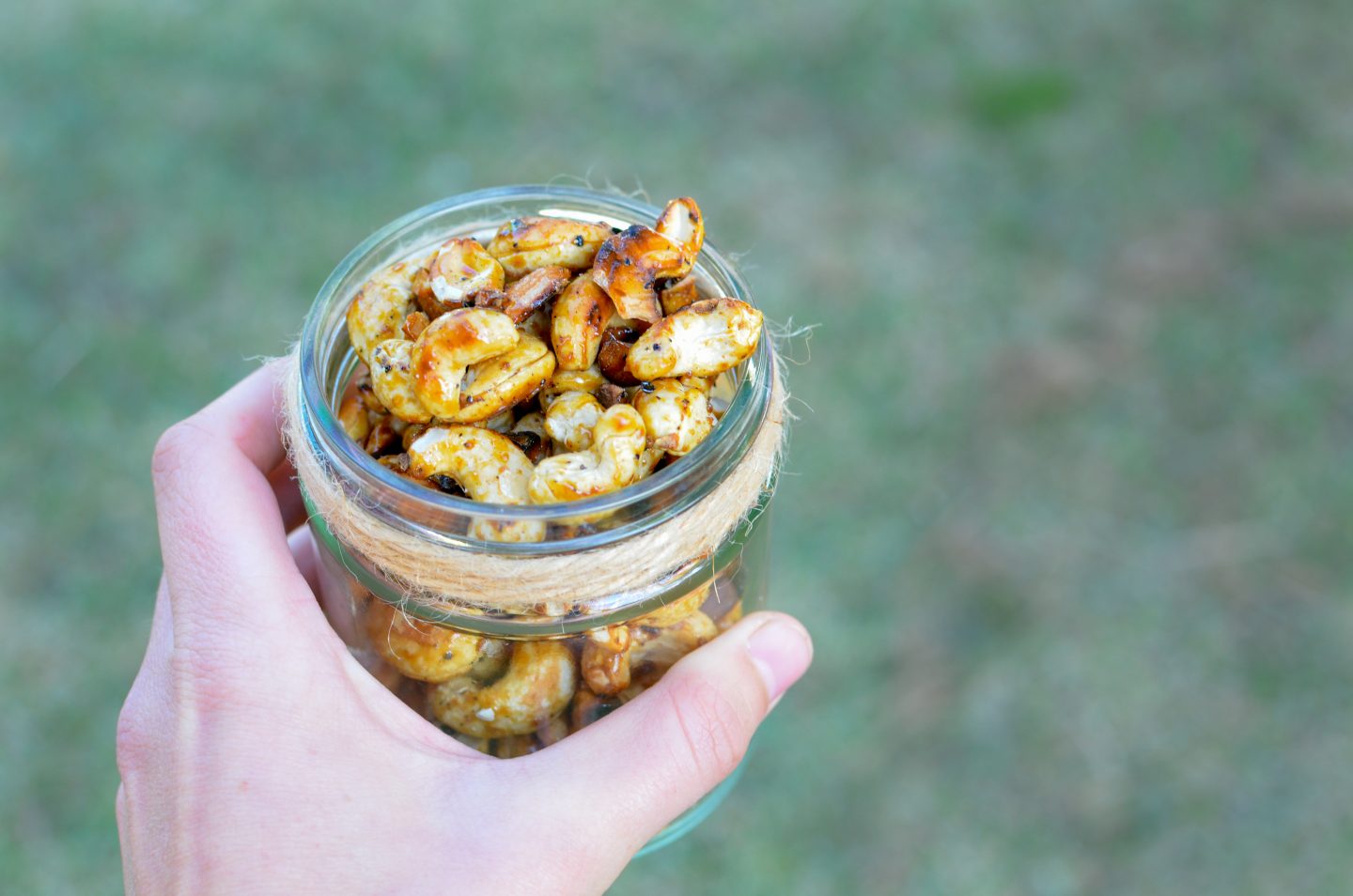 Honey Coated Cashews – Easy Refined Sugar Free Treat!